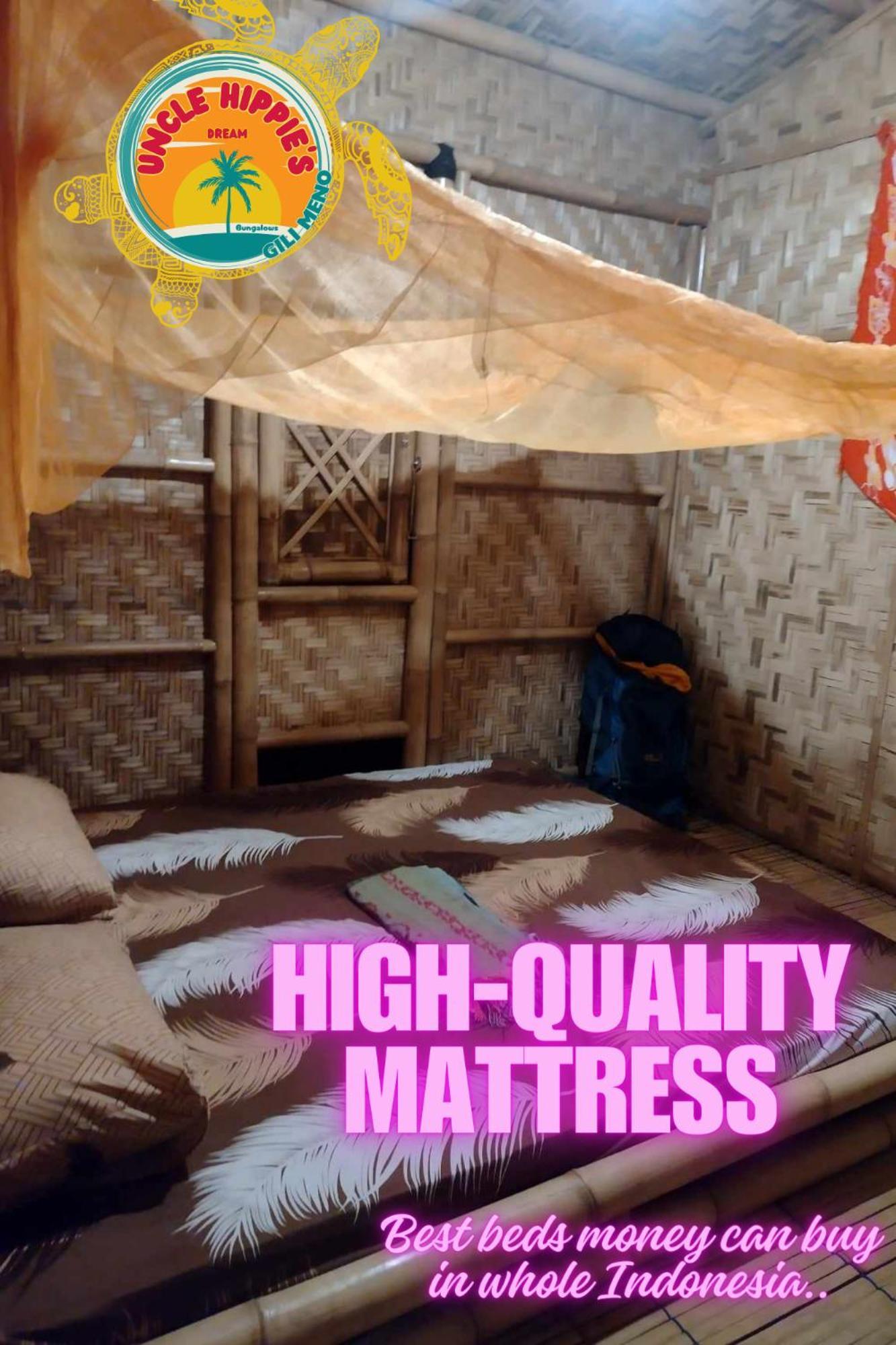 Uncle Hippie'S Dream Hostel Gili Meno Kültér fotó